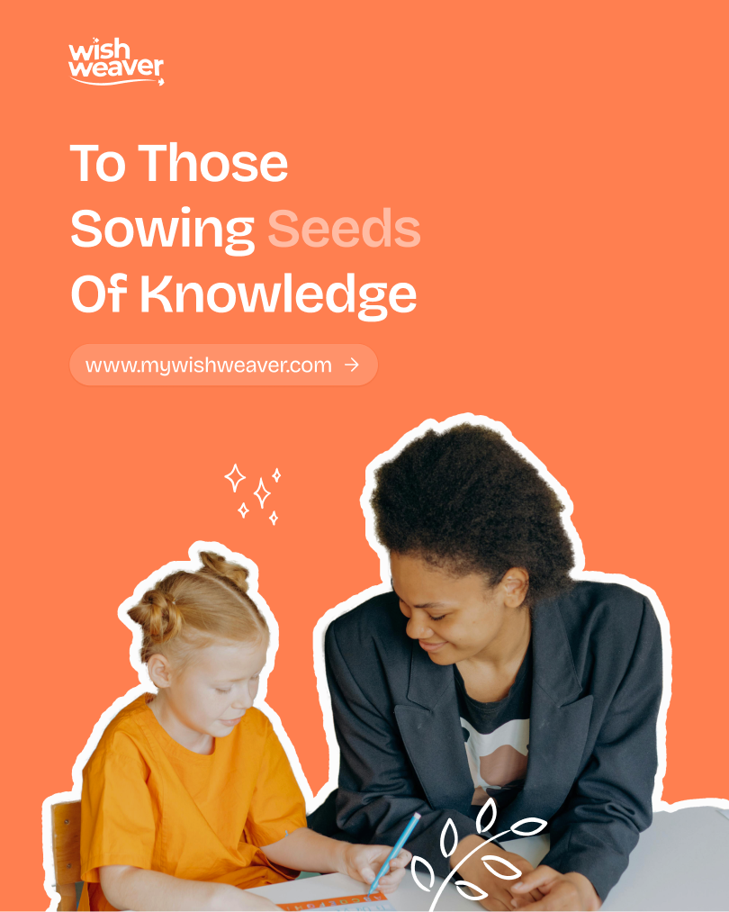 To those sowing seeds of knowledge;